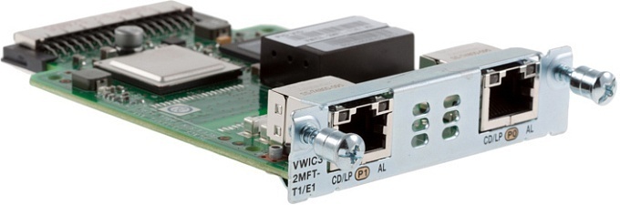 VWIC3-2MFT-T1/E1 Cisco