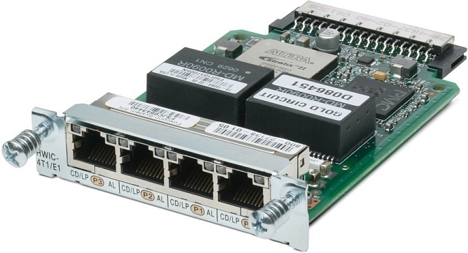 HWIC-4T1/E1 Cisco